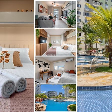 2 Quartos Com Varanda A 300M Riocentro Wi-Fi 120Mbps E Cozinha Completa - Condominio Com Piscina, Estacionamento, Portaria 24H E Parquinho Infantil - Apartamento Indicado Para Grupos, Hospedes A Trabalho E Criancas Rio de Janeiro Exteriér fotografie