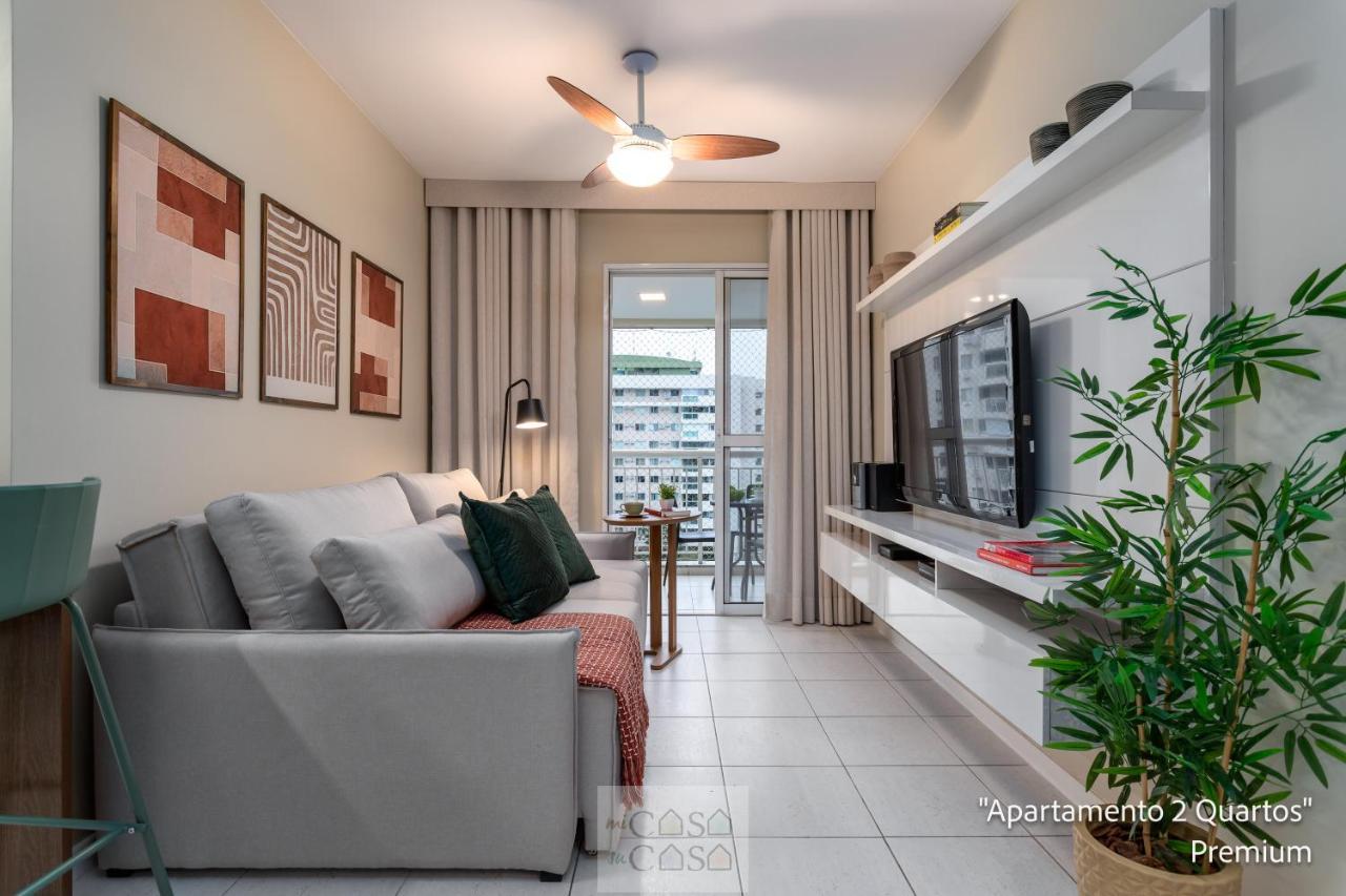 2 Quartos Com Varanda A 300M Riocentro Wi-Fi 120Mbps E Cozinha Completa - Condominio Com Piscina, Estacionamento, Portaria 24H E Parquinho Infantil - Apartamento Indicado Para Grupos, Hospedes A Trabalho E Criancas Rio de Janeiro Exteriér fotografie
