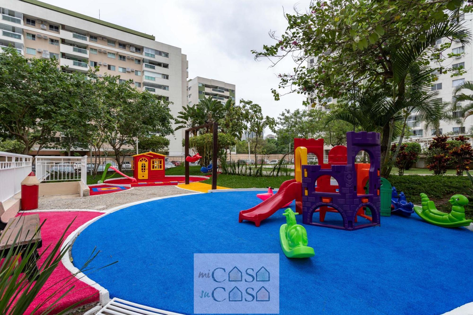 2 Quartos Com Varanda A 300M Riocentro Wi-Fi 120Mbps E Cozinha Completa - Condominio Com Piscina, Estacionamento, Portaria 24H E Parquinho Infantil - Apartamento Indicado Para Grupos, Hospedes A Trabalho E Criancas Rio de Janeiro Exteriér fotografie