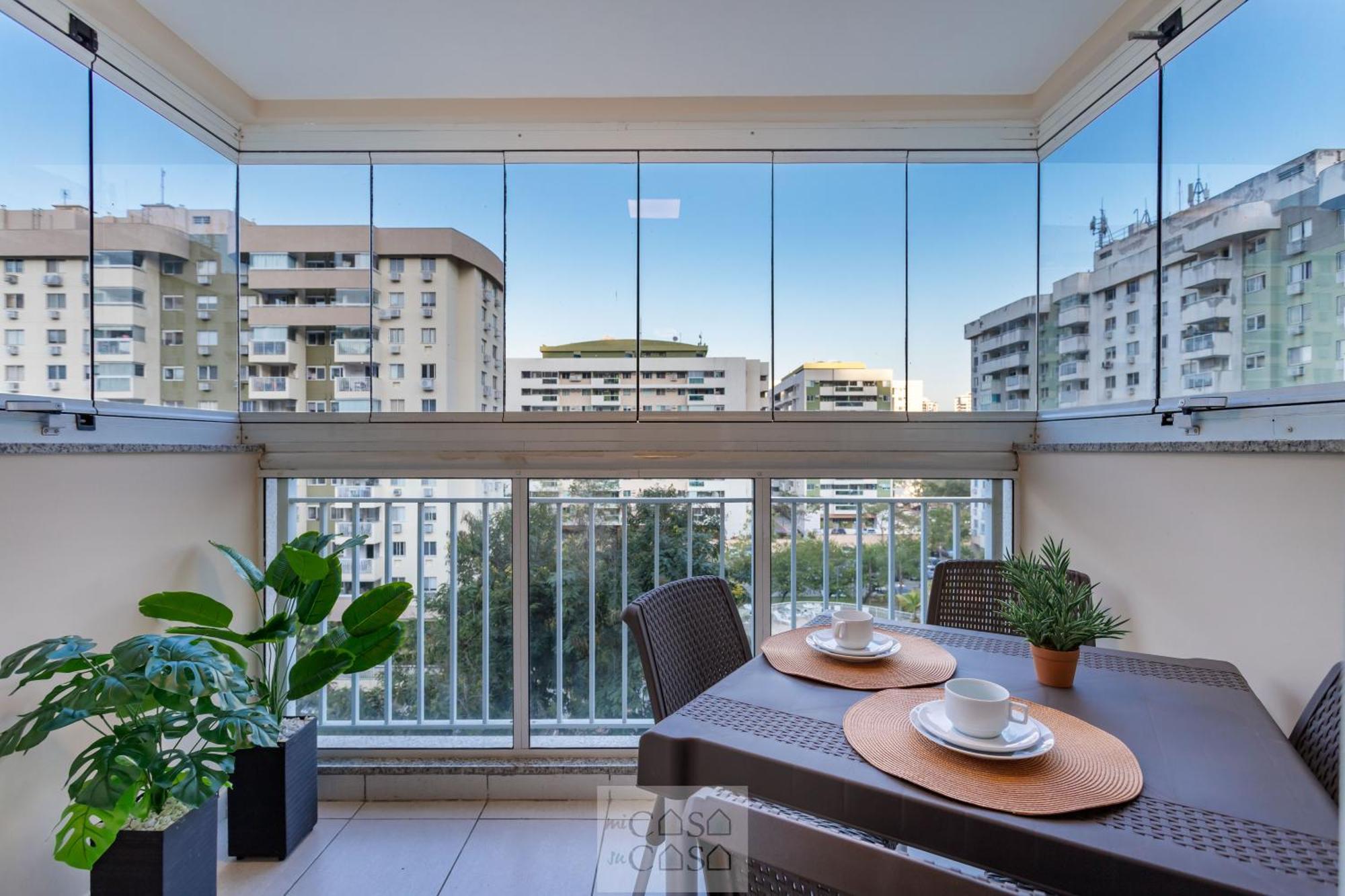 2 Quartos Com Varanda A 300M Riocentro Wi-Fi 120Mbps E Cozinha Completa - Condominio Com Piscina, Estacionamento, Portaria 24H E Parquinho Infantil - Apartamento Indicado Para Grupos, Hospedes A Trabalho E Criancas Rio de Janeiro Exteriér fotografie