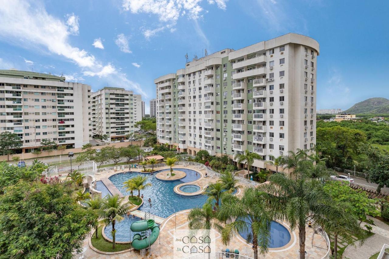 2 Quartos Com Varanda A 300M Riocentro Wi-Fi 120Mbps E Cozinha Completa - Condominio Com Piscina, Estacionamento, Portaria 24H E Parquinho Infantil - Apartamento Indicado Para Grupos, Hospedes A Trabalho E Criancas Rio de Janeiro Exteriér fotografie