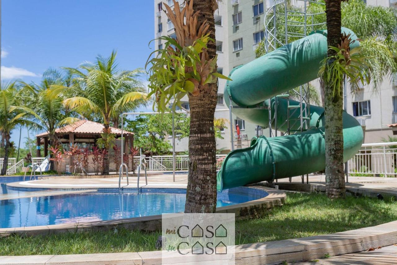 2 Quartos Com Varanda A 300M Riocentro Wi-Fi 120Mbps E Cozinha Completa - Condominio Com Piscina, Estacionamento, Portaria 24H E Parquinho Infantil - Apartamento Indicado Para Grupos, Hospedes A Trabalho E Criancas Rio de Janeiro Exteriér fotografie