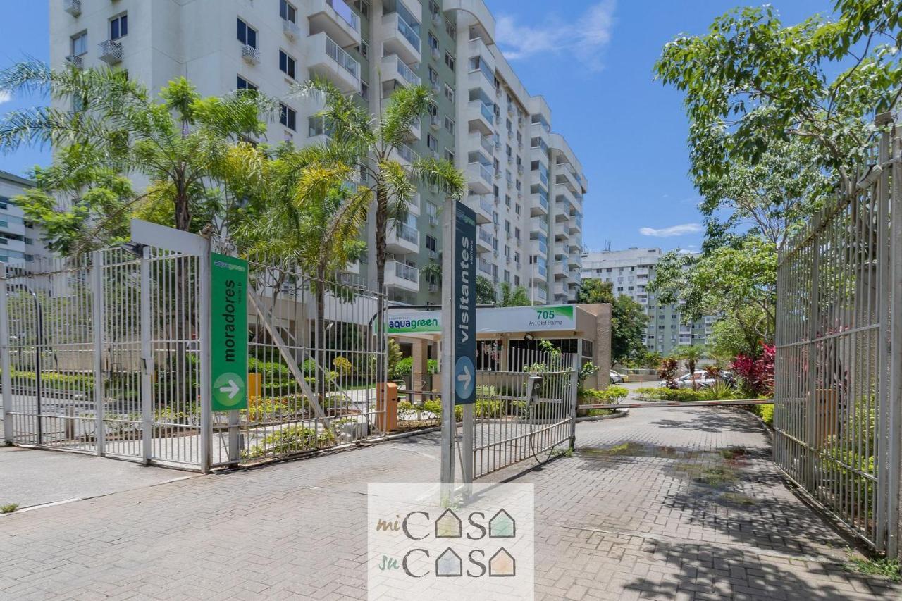 2 Quartos Com Varanda A 300M Riocentro Wi-Fi 120Mbps E Cozinha Completa - Condominio Com Piscina, Estacionamento, Portaria 24H E Parquinho Infantil - Apartamento Indicado Para Grupos, Hospedes A Trabalho E Criancas Rio de Janeiro Exteriér fotografie